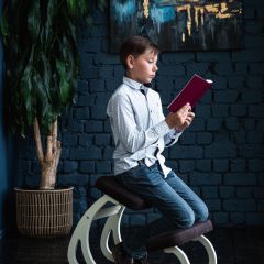 Балансирующий коленный стул Конёк Горбунёк (Айвори) в Серове - serov.mebel24.online | фото 8