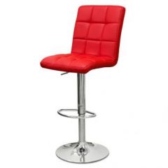 Барный стул Barneo N-48 Kruger красный в Серове - serov.mebel24.online | фото
