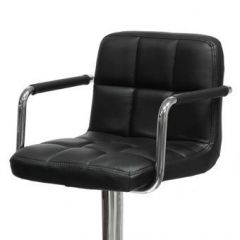 Барный стул Barneo N-69 Kruger Arm Черный в Серове - serov.mebel24.online | фото 2
