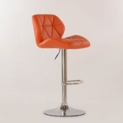 Барный стул Barneo N-85 Diamond оранжевый в Серове - serov.mebel24.online | фото 2