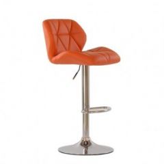 Барный стул Barneo N-85 Diamond оранжевый в Серове - serov.mebel24.online | фото 1