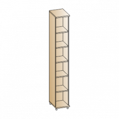 Детская Мелисса композиция 7 (Гикори Джексон светлый) в Серове - serov.mebel24.online | фото 5