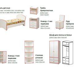 Набор мебели для детской Юниор-10 (с кроватью 800*1600) ЛДСП в Серове - serov.mebel24.online | фото 2