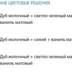 Набор мебели для детской Юниор-12.1 (700*1860) МДФ матовый в Серове - serov.mebel24.online | фото 2