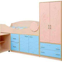 Набор мебели для детской Юниор -12.2 (700*1860) МДФ матовый в Серове - serov.mebel24.online | фото