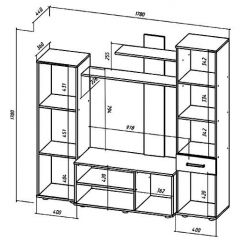 ИБИЦА Гостиная (ЯШС/ЯШТ) в Серове - serov.mebel24.online | фото 2