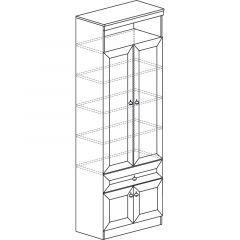 Гостиная Инна 4 Денвер темный в Серове - serov.mebel24.online | фото 7