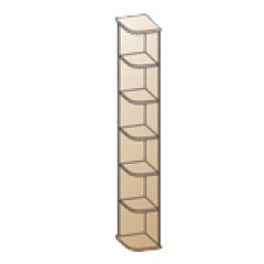 Гостиная Карина Композиция 18 (Гикори Джексон светлый) в Серове - serov.mebel24.online | фото 2