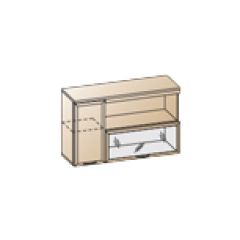 Гостиная Карина Композиция 18 (Гикори Джексон светлый) в Серове - serov.mebel24.online | фото 5