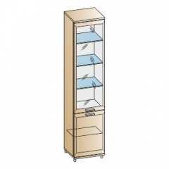 Гостиная Мелисса Композиция 2 (Гикори Джексон светлый) в Серове - serov.mebel24.online | фото 7