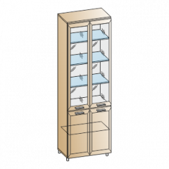 Гостиная Мелисса Композиция 3 (Гикори Джексон светлый) в Серове - serov.mebel24.online | фото 7