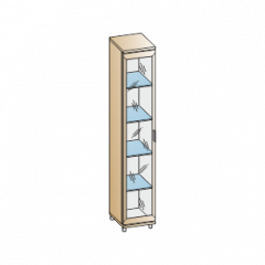 Гостиная Мелисса Композиция 6 (Ясень Асахи) в Серове - serov.mebel24.online | фото 4