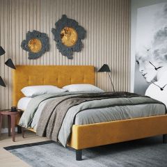 Интерьерная кровать Сириус с П/М (1600) в Серове - serov.mebel24.online | фото