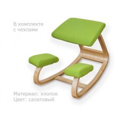 Коленный стул Smartstool Balance + Чехлы в Серове - serov.mebel24.online | фото 4