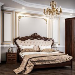 Комод 4 ящика Афина + Зеркало ППУ Афина (караваджо) в Серове - serov.mebel24.online | фото 5