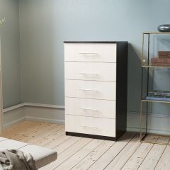 Комод ФАВОРИТ (Венге/Дуб молочный) в Серове - serov.mebel24.online | фото 2