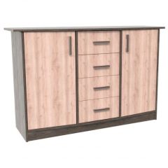 Комод К-2.1 (Ясень анкор/Дуб сакраменто) в Серове - serov.mebel24.online | фото
