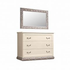 Комод Тиффани штрих-лак/серебро (ТФКМ-1) в Серове - serov.mebel24.online | фото