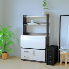 Компьютерный стол СП-1 (Венге/Дуб молочный) в Серове - serov.mebel24.online | фото 4