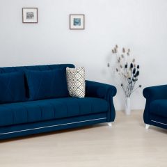 Комплект Роуз ТД 410 диван-кровать + кресло + комплект подушек в Серове - serov.mebel24.online | фото 1