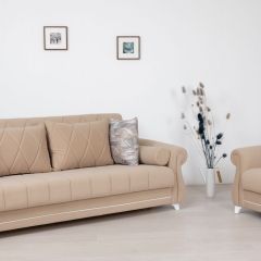 Комплект Роуз ТД 412 диван-кровать + кресло + комплект подушек в Серове - serov.mebel24.online | фото