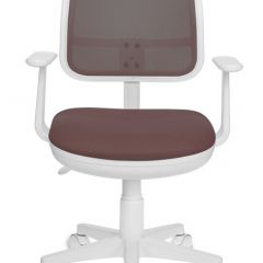 Кресло детское Бюрократ CH-W797/BR/TW-14C коричневый в Серове - serov.mebel24.online | фото 4