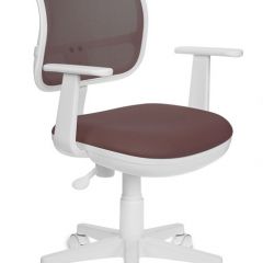 Кресло детское Бюрократ CH-W797/BR/TW-14C коричневый в Серове - serov.mebel24.online | фото 1