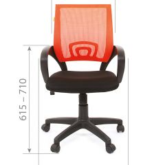 Кресло для оператора CHAIRMAN 696 black (ткань TW-11/сетка TW-05) в Серове - serov.mebel24.online | фото 4