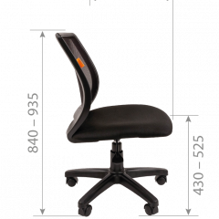 Кресло для оператора CHAIRMAN 699 Б/Л (ткань стандарт/сетка TW-04) в Серове - serov.mebel24.online | фото 7