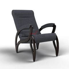 Кресло для отдыха Зельден 20-Т-ГР (тканьвенге) ГРАФИТ в Серове - serov.mebel24.online | фото