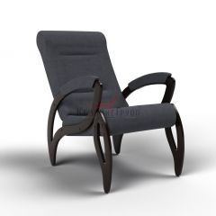Кресло для отдыха Зельден 20-Т-ГР (тканьвенге) ГРАФИТ в Серове - serov.mebel24.online | фото