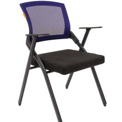 Кресло для посетителей CHAIRMAN NEXX (ткань стандарт черный/сетка DW-61) в Серове - serov.mebel24.online | фото 1