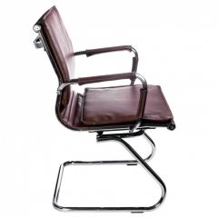 Кресло для посетителя Бюрократ CH-993-Low-V/Brown коричневый в Серове - serov.mebel24.online | фото 2