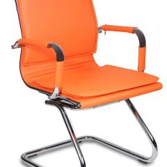Кресло для посетителя Бюрократ CH-993-Low-V/orange оранжевый в Серове - serov.mebel24.online | фото 1