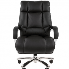 Кресло для руководителя CHAIRMAN  405 (ЭКО) Черное в Серове - serov.mebel24.online | фото