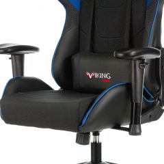 Кресло игровое Бюрократ VIKING 4 AERO BLUE черный/синий в Серове - serov.mebel24.online | фото 5