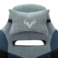 Кресло игровое Бюрократ VIKING 6 KNIGHT BL FABRIC синий в Серове - serov.mebel24.online | фото 7