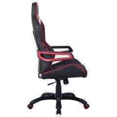 Кресло компьютерное BRABIX Nitro GM-001 (ткань/экокожа) черное, вставки красные (531816) в Серове - serov.mebel24.online | фото 6