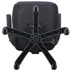 Кресло компьютерное BRABIX Techno Pro GM-003 (ткань черное/серое, вставки оранжевые) 531813 в Серове - serov.mebel24.online | фото 9