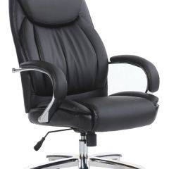 Кресло офисное BRABIX "Advance EX-575" (хром/экокожа/черное) 531825 в Серове - serov.mebel24.online | фото 2