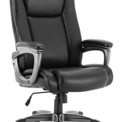 Кресло офисное BRABIX PREMIUM "Solid HD-005" (рециклированная кожа, черное) 531941 в Серове - serov.mebel24.online | фото
