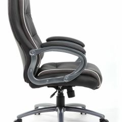 Кресло офисное BRABIX PREMIUM "Strong HD-009" (экокожа черная, ткань серая) 531945 в Серове - serov.mebel24.online | фото 3