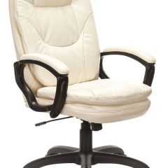 Кресло офисное BRABIX PREMIUM "Trend EX-568", экокожа, бежевое, 532102 в Серове - serov.mebel24.online | фото