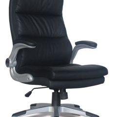 Кресло офисное BRABIX "Fregat EX-510" (рециклированная кожа, черное) 530863 в Серове - serov.mebel24.online | фото 1