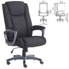 Кресло офисное BRABIX "Solid HD-005" (ткань/черное) 531822 в Серове - serov.mebel24.online | фото 1