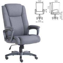Кресло офисное BRABIX "Solid HD-005" (ткань/серое) 531823 в Серове - serov.mebel24.online | фото