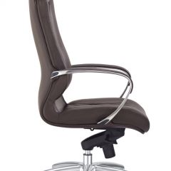 Кресло руководителя Бюрократ _AURA/BROWN коричневый в Серове - serov.mebel24.online | фото 2