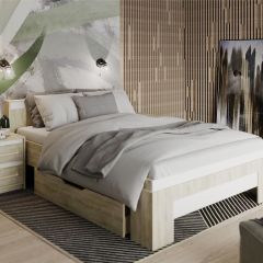 Кровать 1400 НКМ Эдем-1 с основанием в Серове - serov.mebel24.online | фото 2