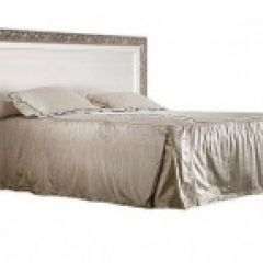 Кровать 2-х спальная (1,8 м) Тиффани штрих-лак/серебро с подъемным механизмом (ТФКР180-1[3]) в Серове - serov.mebel24.online | фото
