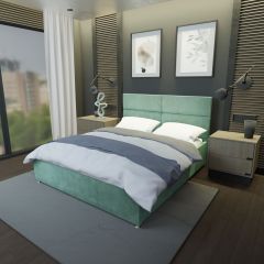 Кровать Аврора с ортопедической решеткой (1600) в Серове - serov.mebel24.online | фото